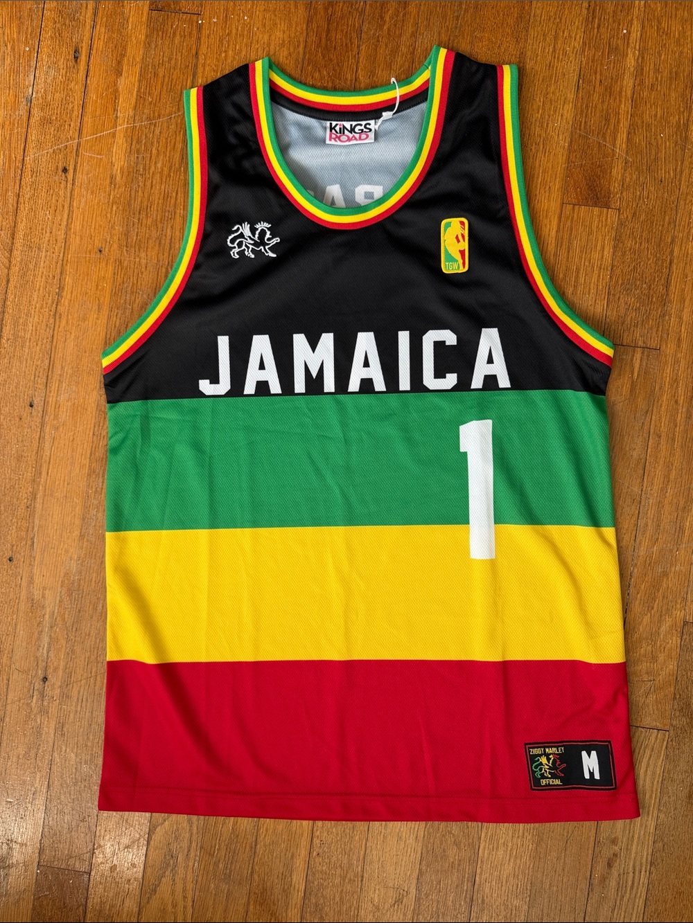Ziggy Marley Fly Rasta Basketball Jersey
